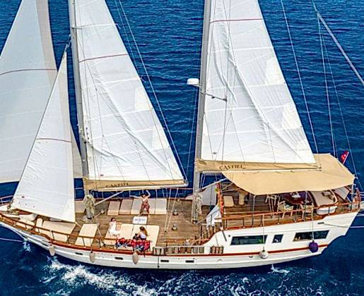 THE CASTIEL Bodrum 20 kişi kapasiteli Guletyat