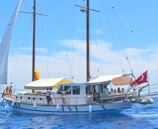 THE ANGELV Bodrum 16 kişi kapasiteli Guletyat