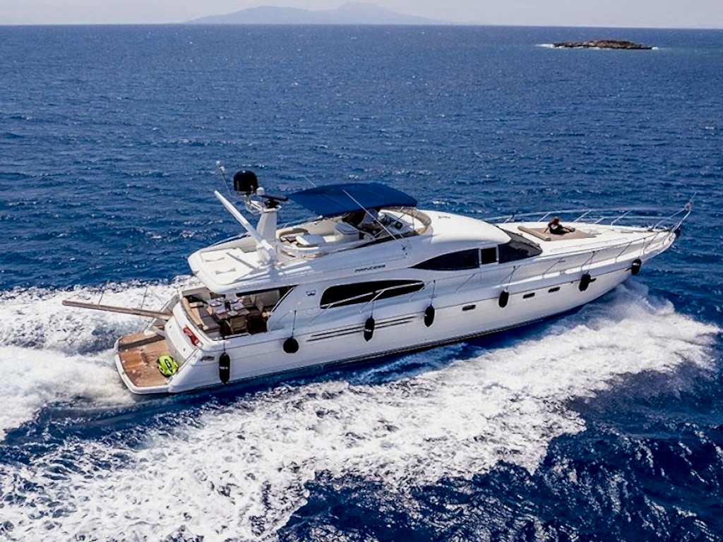PRINCESS20 Bodrum 12 kişi kapasiteli Motoryacht